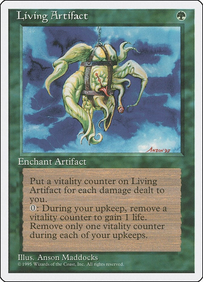 Image for Living Artifact [Fourth Edition] - Magic: The Gathering