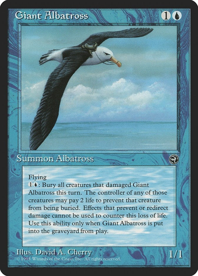 Image for Giant Albatross [Version 2] (27) [Homelands] - Magic: The Gathering