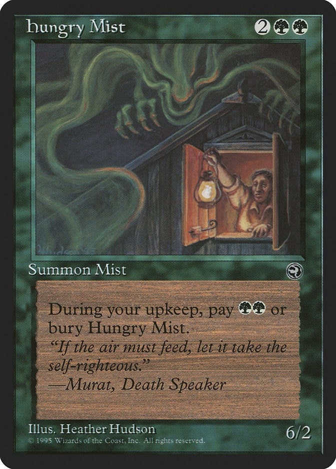 Image for Hungry Mist [Version 2] (88) [Homelands] - Magic: The Gathering