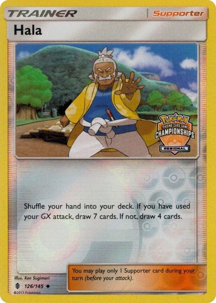 Image for Hala - 126/145 (Regional Championships) (126/145) [League & Championship Cards] - Pokemon