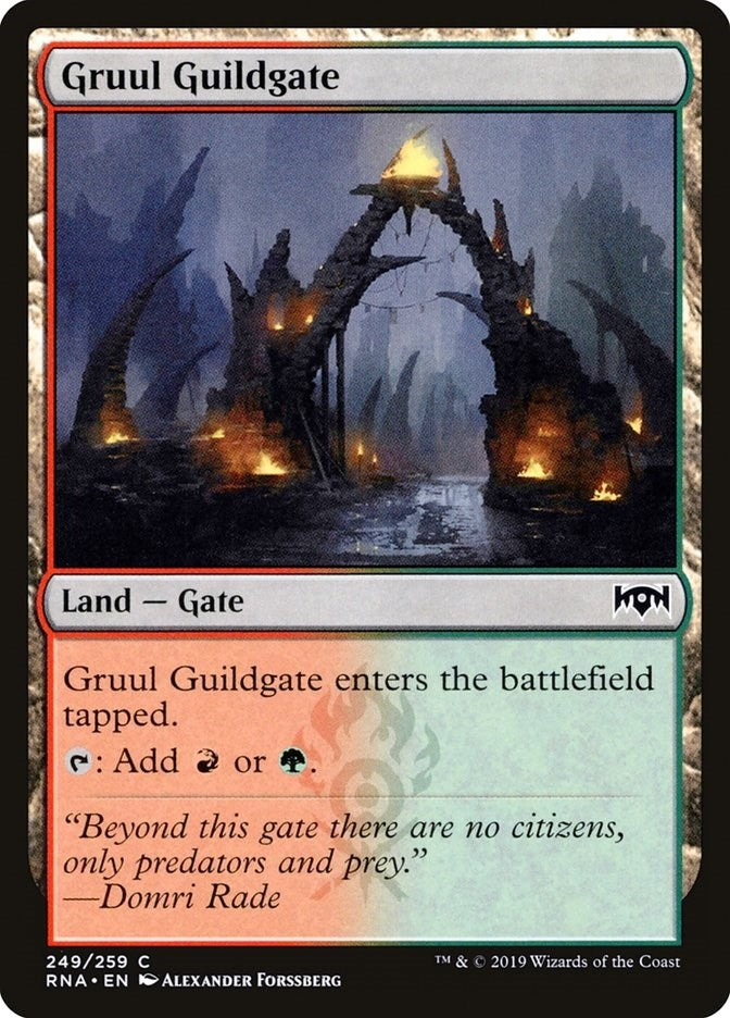 Image for Gruul Guildgate (249) (249) [Ravnica Allegiance] - Magic: The Gathering