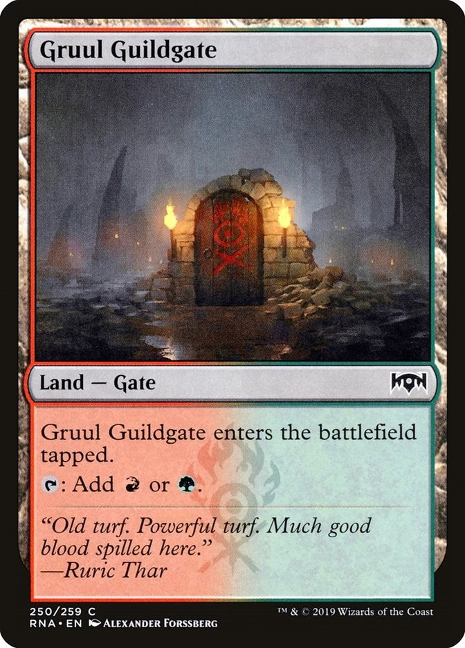 Image for Gruul Guildgate (250) (250) [Ravnica Allegiance] - Magic: The Gathering