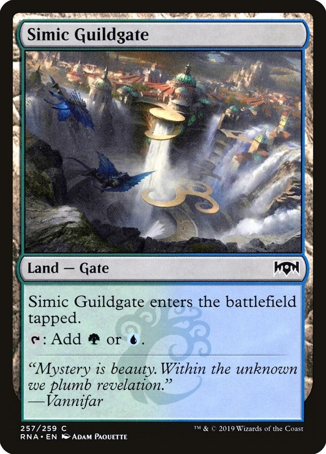 Image for Simic Guildgate (257) (257) [Ravnica Allegiance] - Magic: The Gathering