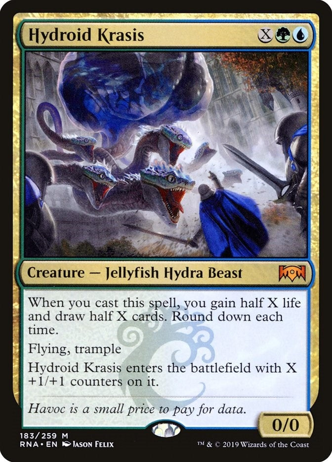 Image for Hydroid Krasis (183) [Ravnica Allegiance] - Magic: The Gathering