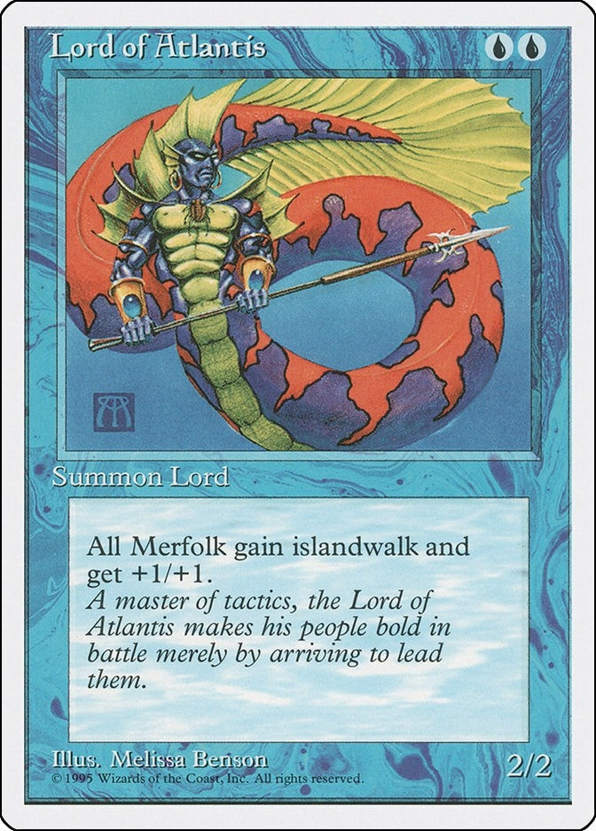 Image for Lord of Atlantis (82) [Fourth Edition] - Magic: The Gathering