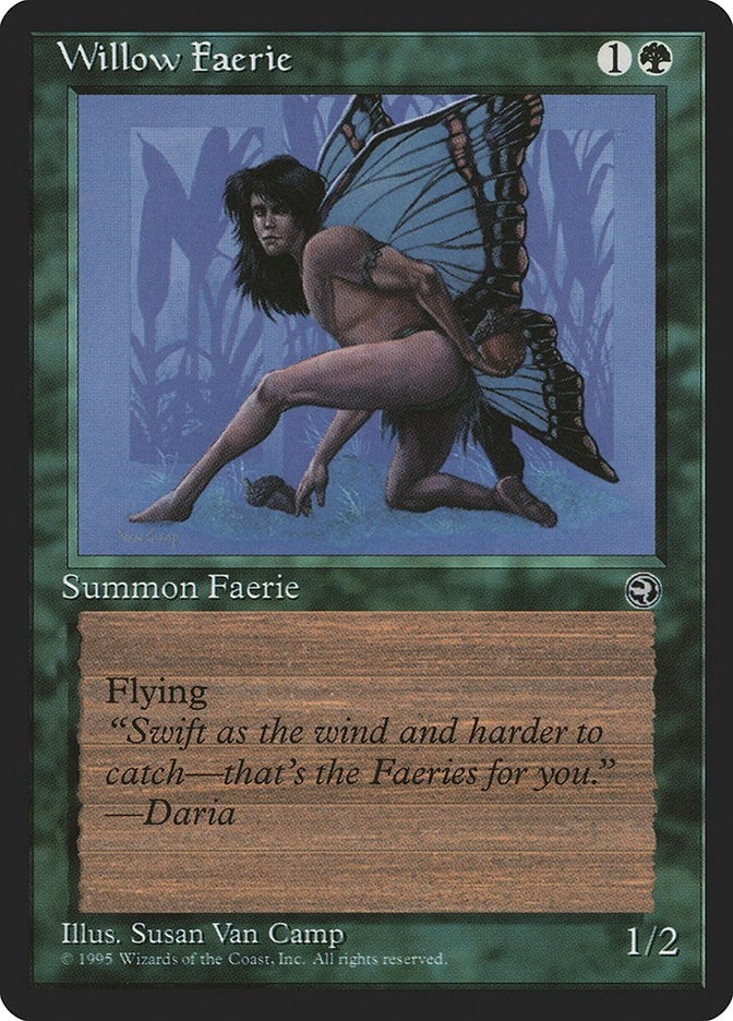 Image for Willow Faerie [Version 2] (99) [Homelands] - Magic: The Gathering