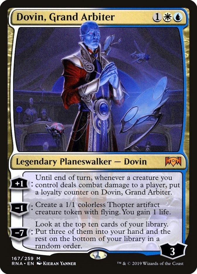 Image for Dovin, Grand Arbiter (167) [Ravnica Allegiance] - Magic: The Gathering