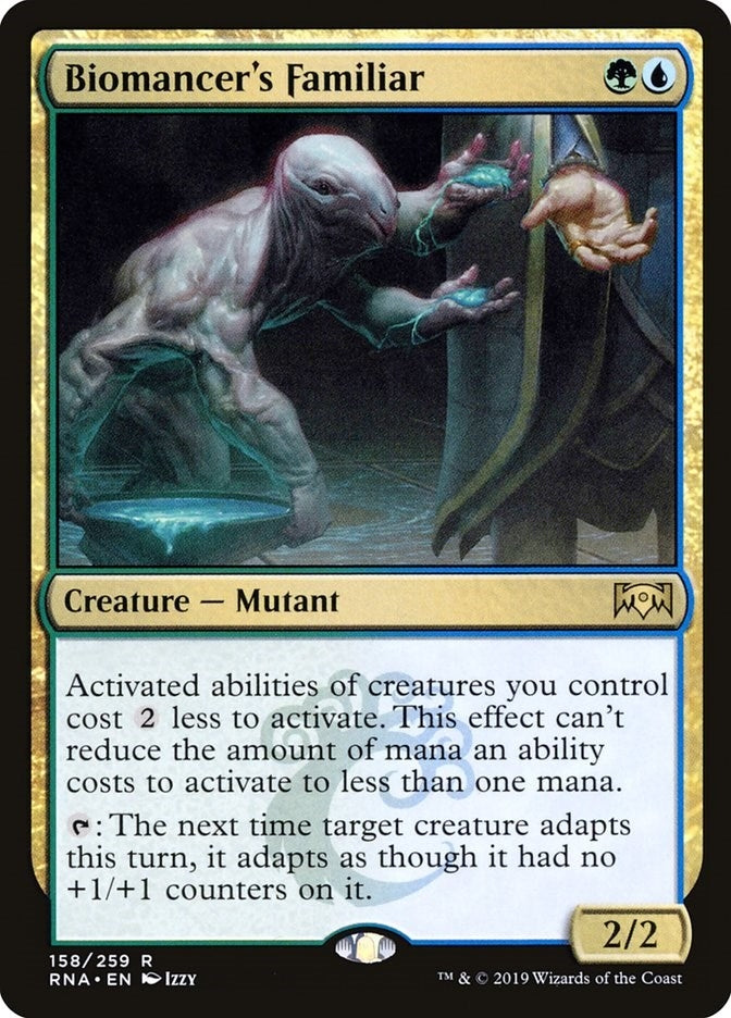 Image for Biomancer's Familiar (158) [Ravnica Allegiance] - Magic: The Gathering