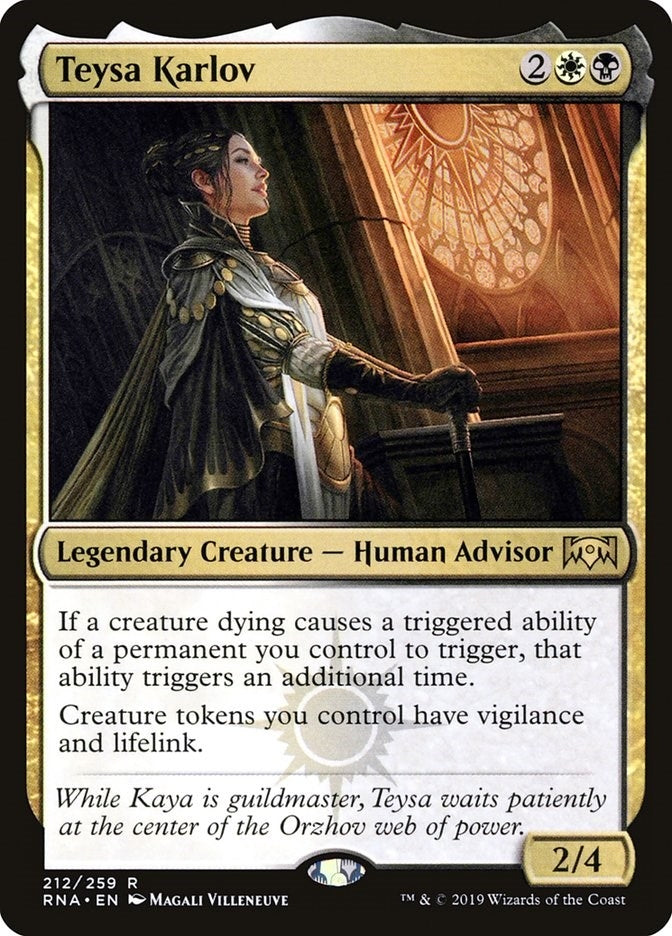 Image for Teysa Karlov (212) [Ravnica Allegiance] - Magic: The Gathering