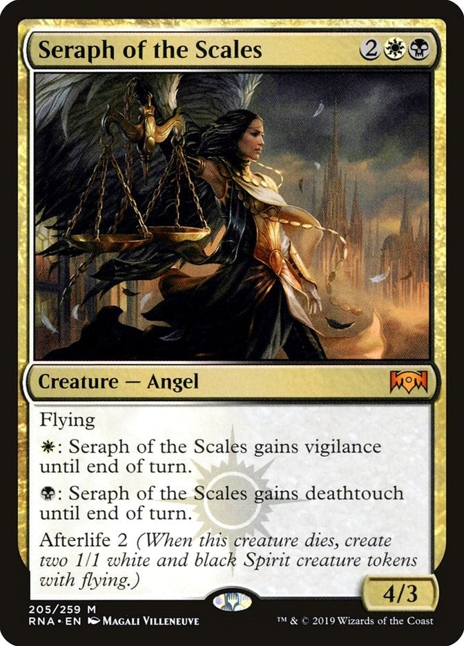 Image for Seraph of the Scales (205) [Ravnica Allegiance] - Magic: The Gathering