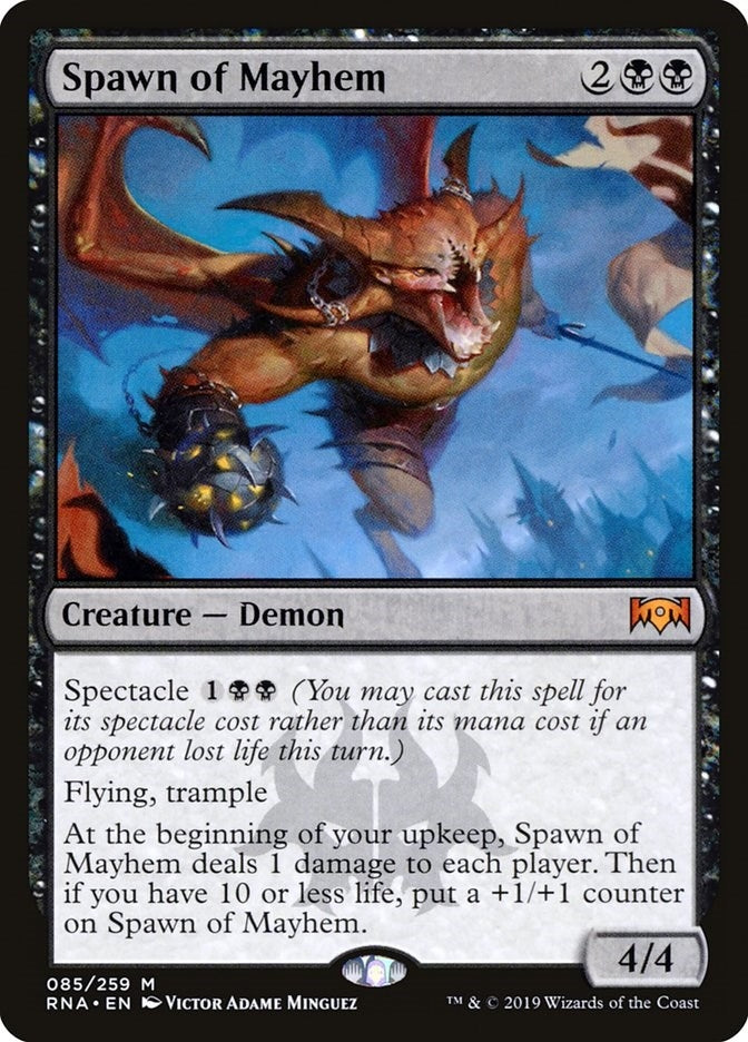 Image for Spawn of Mayhem (85) [Ravnica Allegiance] - Magic: The Gathering