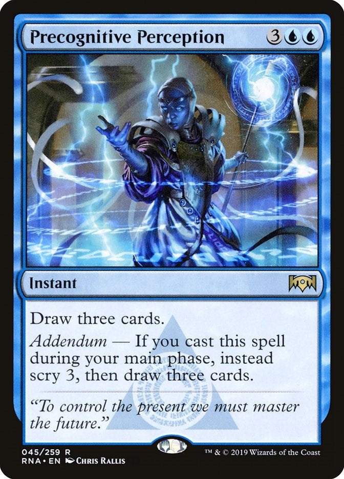 Precognitive Perception (45) [Ravnica Allegiance]