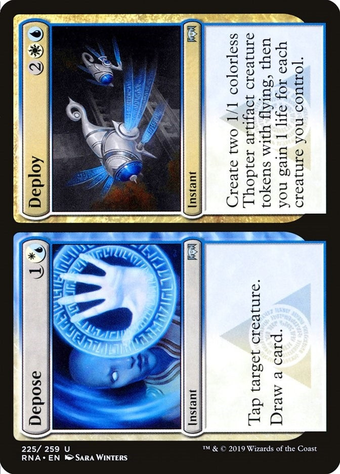 Image for Depose // Deploy (225) [Ravnica Allegiance] - Magic: The Gathering