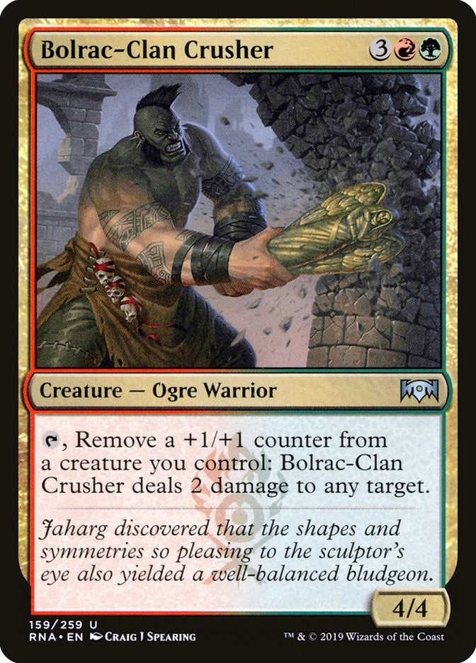 Image for Bolrac-Clan Crusher (159) [Ravnica Allegiance] - Magic: The Gathering
