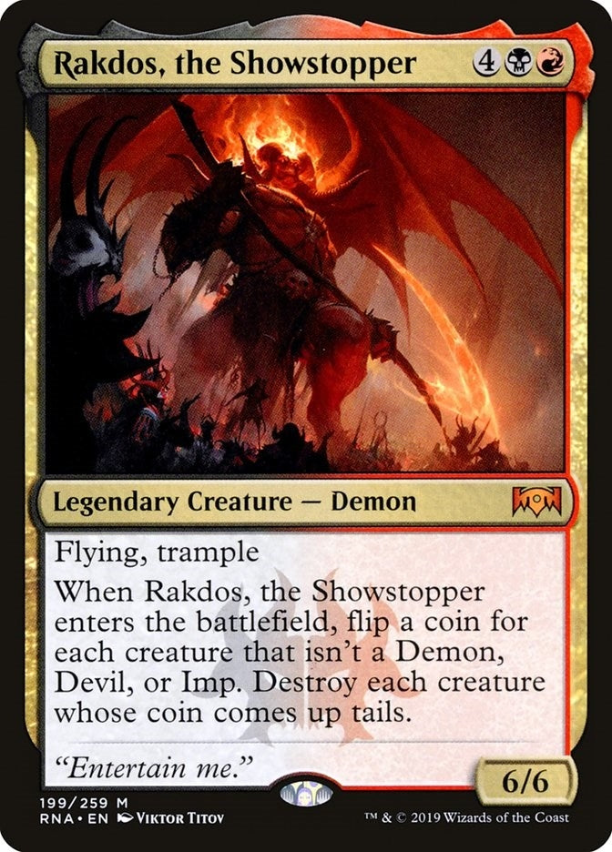 Image for Rakdos, the Showstopper (199) [Ravnica Allegiance] - Magic: The Gathering