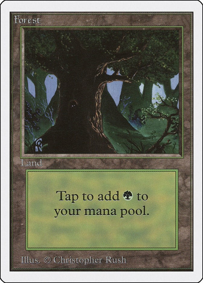 Image for Forest (C) [Unlimited Edition] - Magic: The Gathering