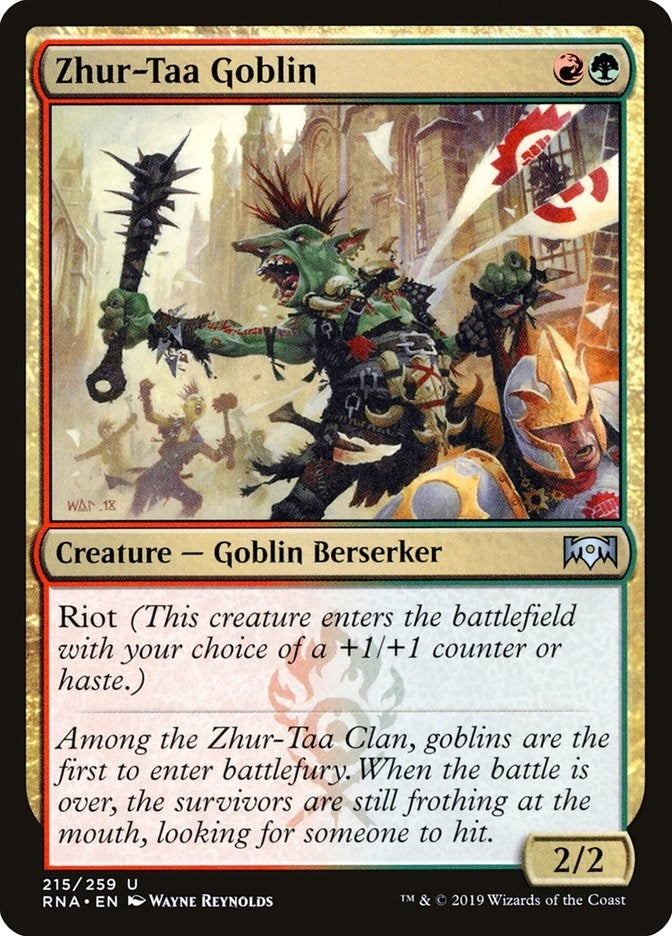 Image for Zhur-Taa Goblin (215) [Ravnica Allegiance] - Magic: The Gathering