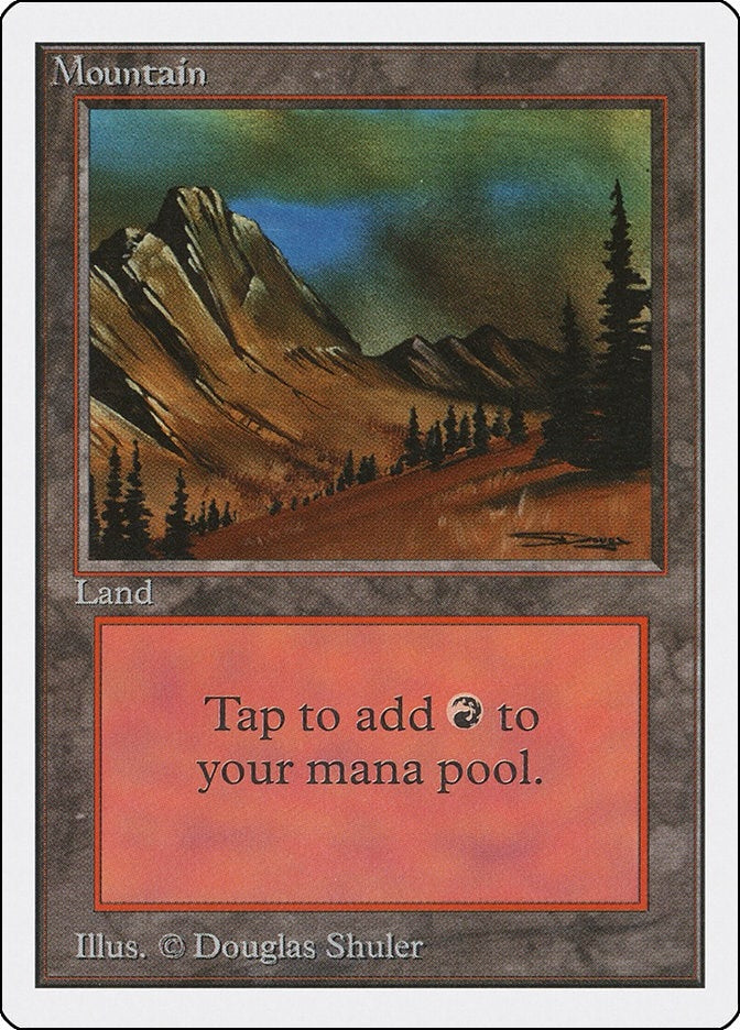 Image for Mountain (C) [Unlimited Edition] - Magic: The Gathering