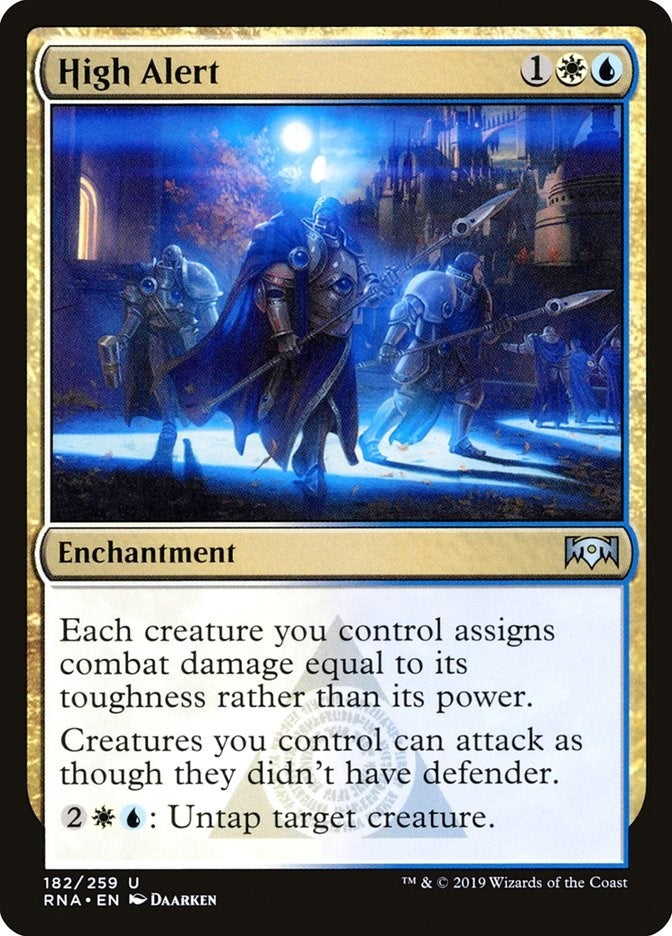 Image for High Alert (182) [Ravnica Allegiance] - Magic: The Gathering