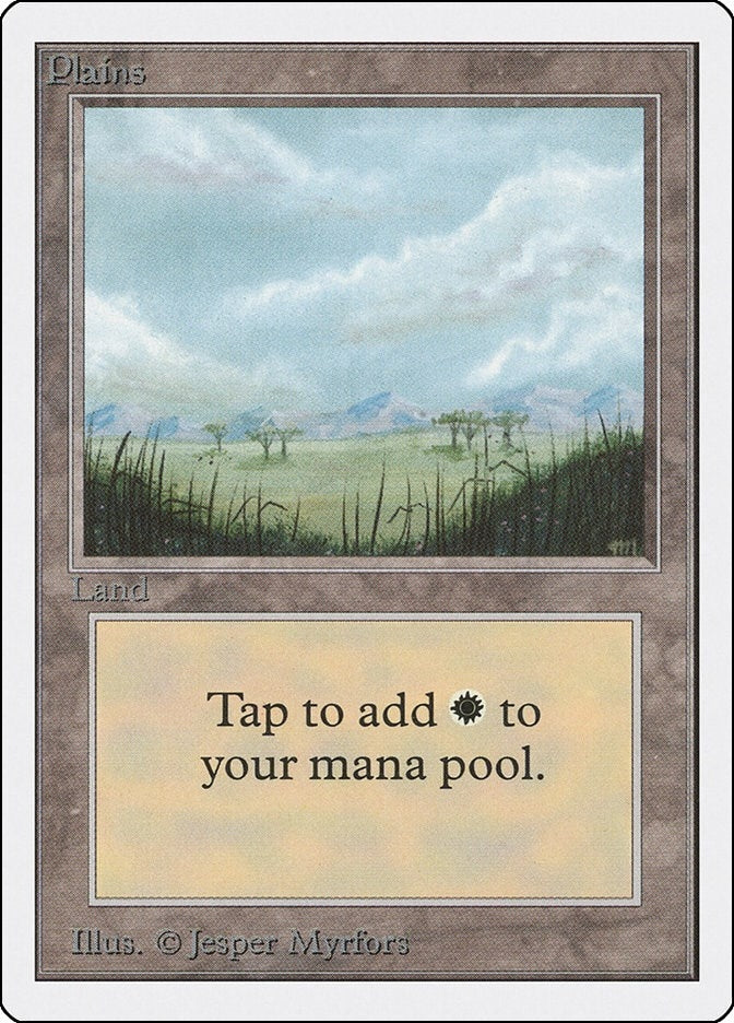 Image for Plains (B) [Unlimited Edition] - Magic: The Gathering