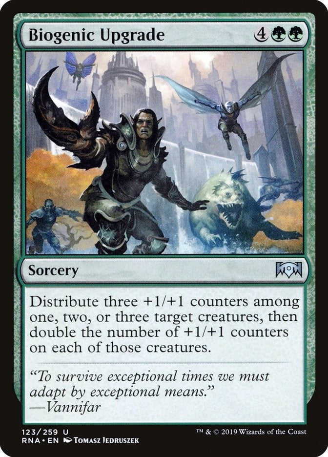 Image for Biogenic Upgrade (123) [Ravnica Allegiance] - Magic: The Gathering