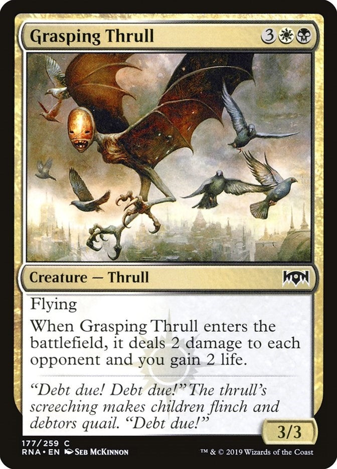 Image for Grasping Thrull (177) [Ravnica Allegiance] - Magic: The Gathering
