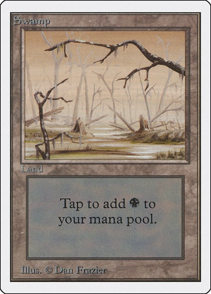 Image for Swamp (B) [Unlimited Edition] - Magic: The Gathering