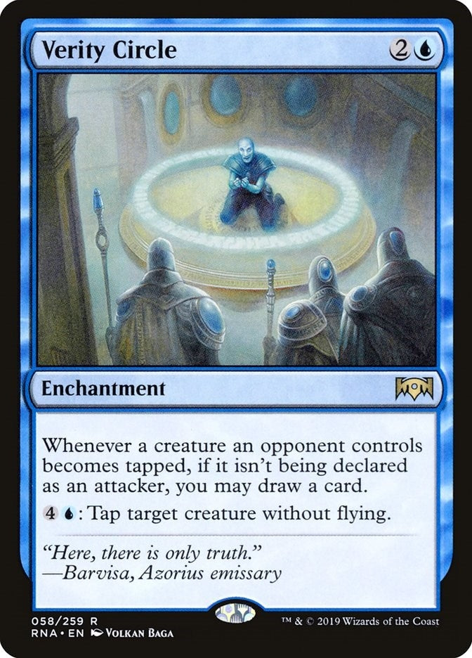 Image for Verity Circle (58) [Ravnica Allegiance] - Magic: The Gathering
