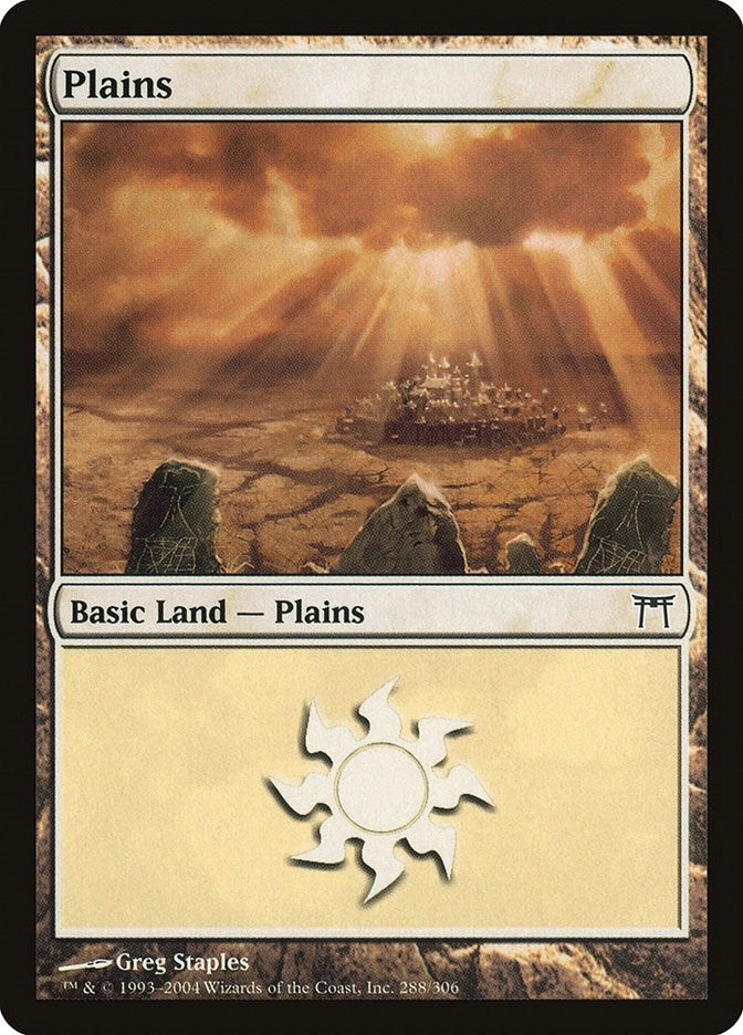 Image for Plains (288) (288) [Champions of Kamigawa] - Magic: The Gathering