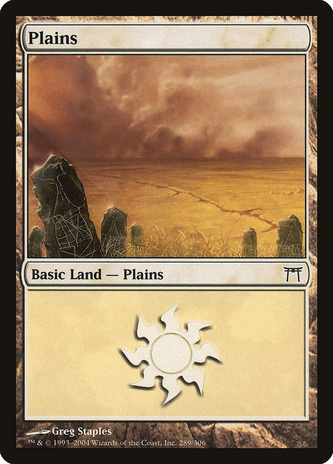 Image for Plains (289) (289) [Champions of Kamigawa] - Magic: The Gathering