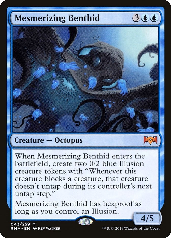 Image for Mesmerizing Benthid (43) [Ravnica Allegiance] - Magic: The Gathering