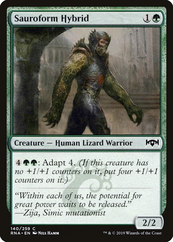 Image for Sauroform Hybrid (140) [Ravnica Allegiance] - Magic: The Gathering