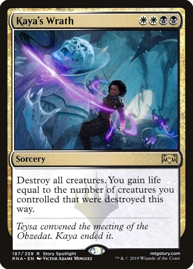 Image for Kaya's Wrath (187) [Ravnica Allegiance] - Magic: The Gathering