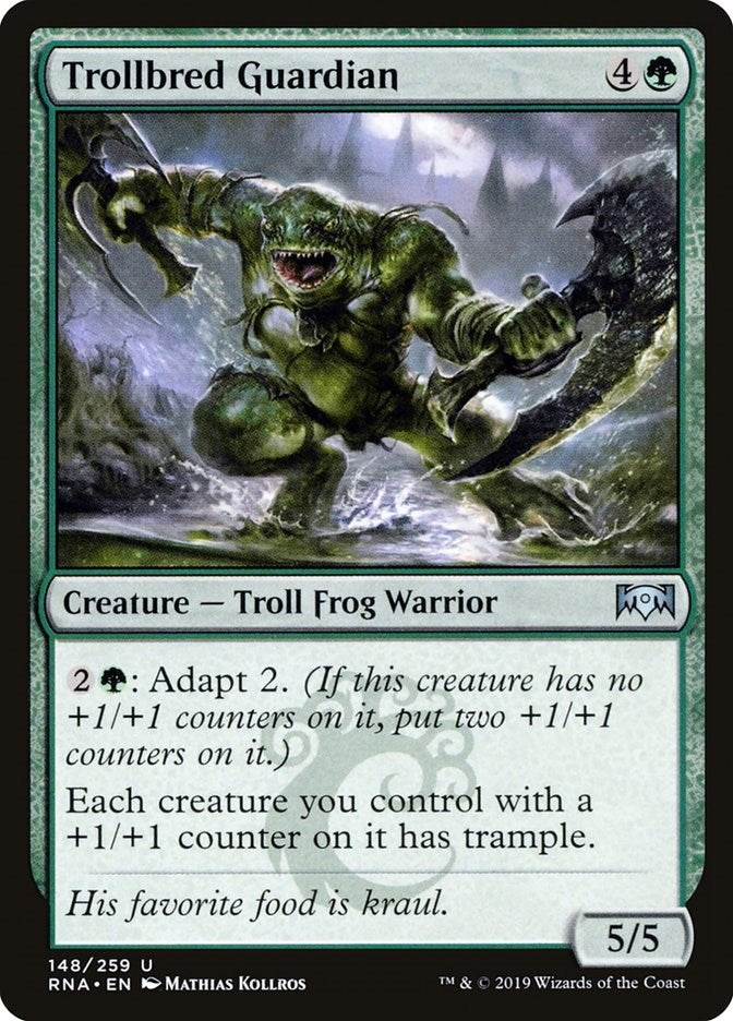 Image for Trollbred Guardian (148) [Ravnica Allegiance] - Magic: The Gathering