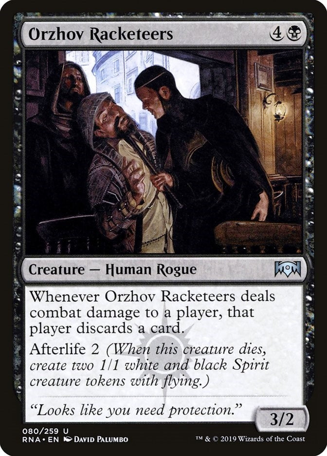 Image for Orzhov Racketeers (80) [Ravnica Allegiance] - Magic: The Gathering