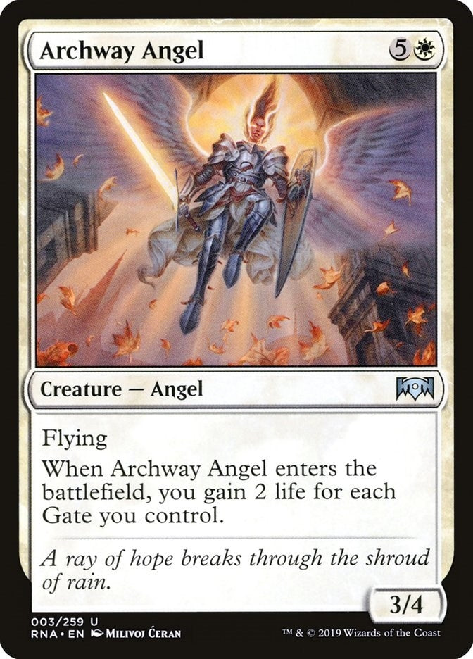 Image for Archway Angel (3) [Ravnica Allegiance] - Magic: The Gathering