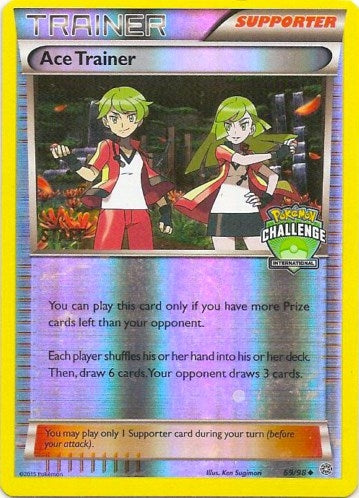 Image for Ace Trainer - 69/98 (International Challenge) [Staff] (069/098) [League & Championship Cards] - Pokemon