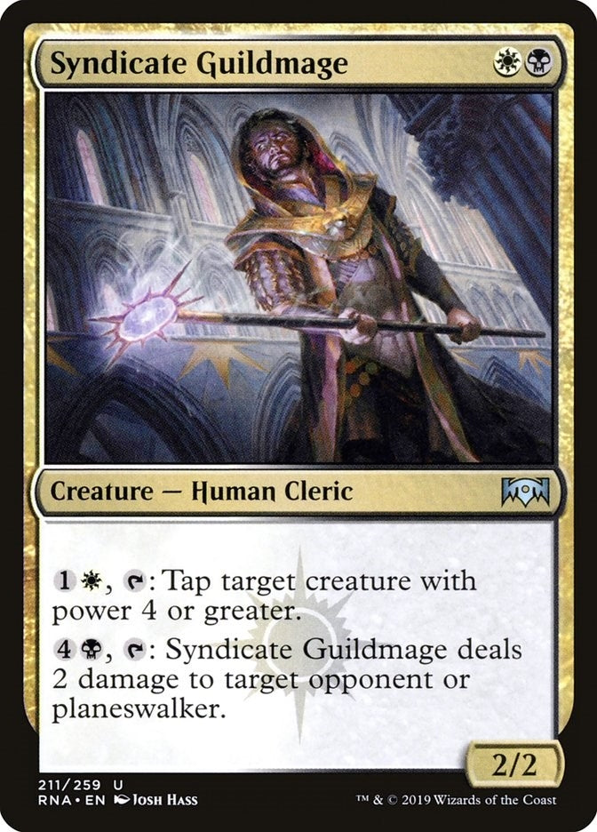 Image for Syndicate Guildmage (211) [Ravnica Allegiance] - Magic: The Gathering