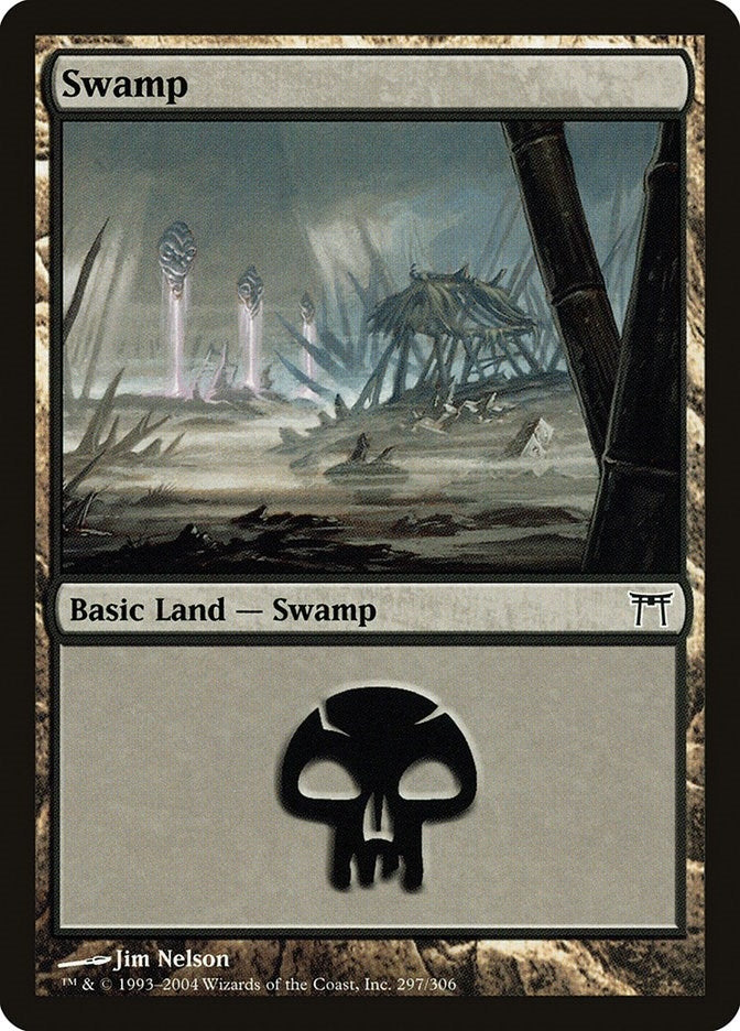 Image for Swamp (297) (297) [Champions of Kamigawa] - Magic: The Gathering
