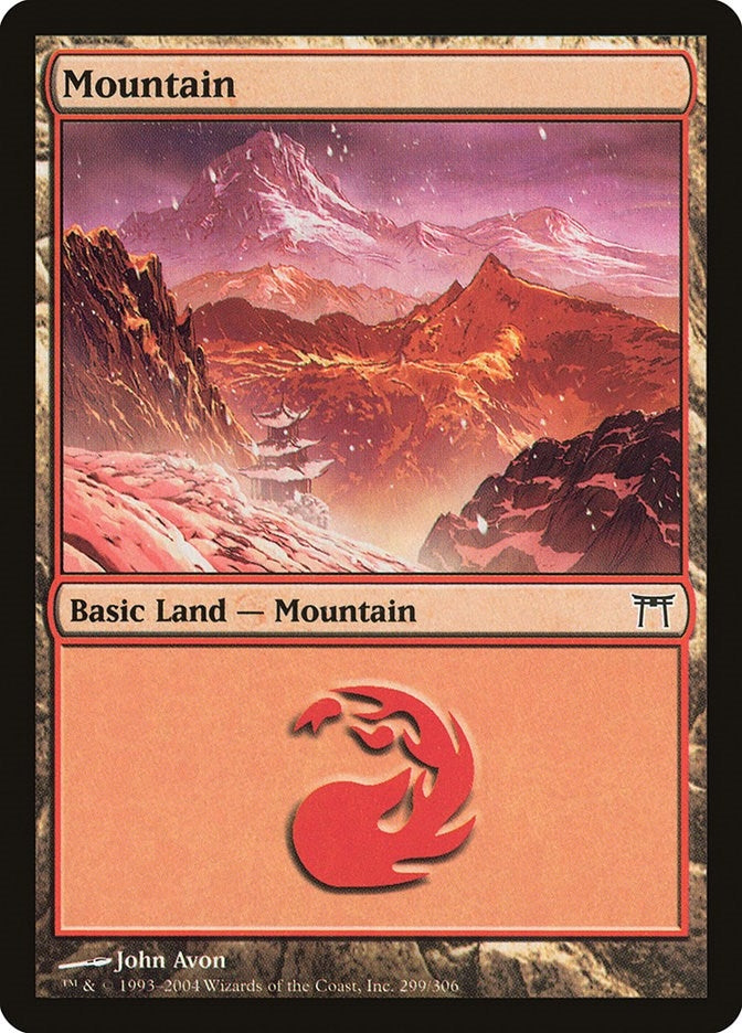 Image for Mountain (299) (299) [Champions of Kamigawa] - Magic: The Gathering