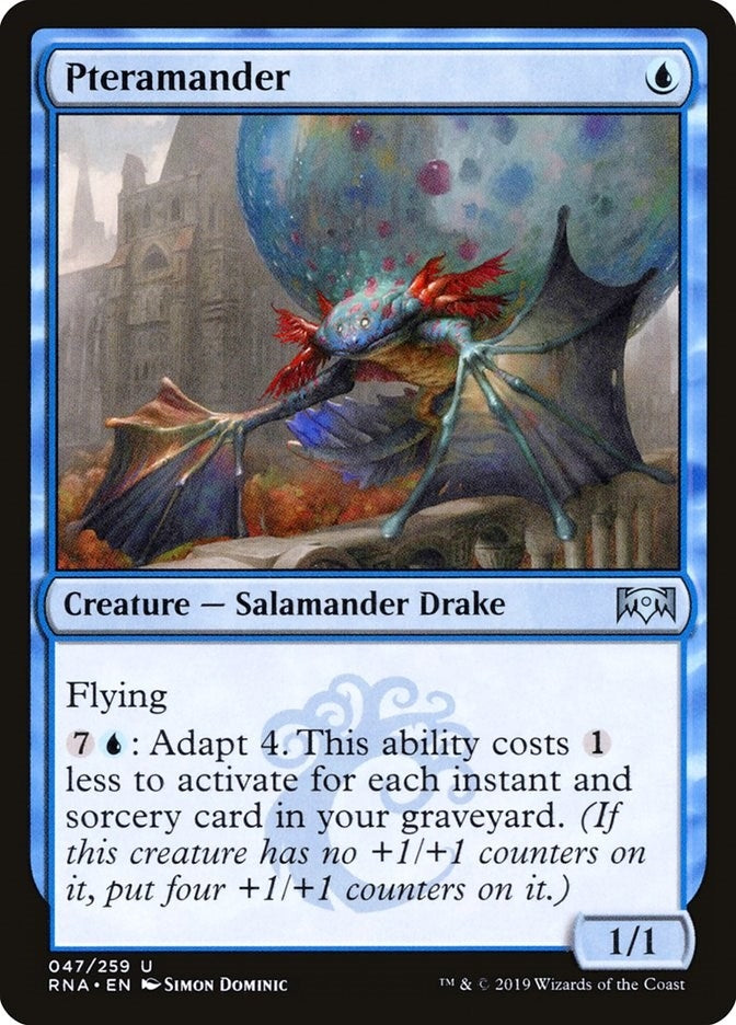 Image for Pteramander (47) [Ravnica Allegiance] - Magic: The Gathering
