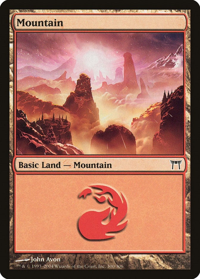 Image for Mountain (300) (300) [Champions of Kamigawa] - Magic: The Gathering
