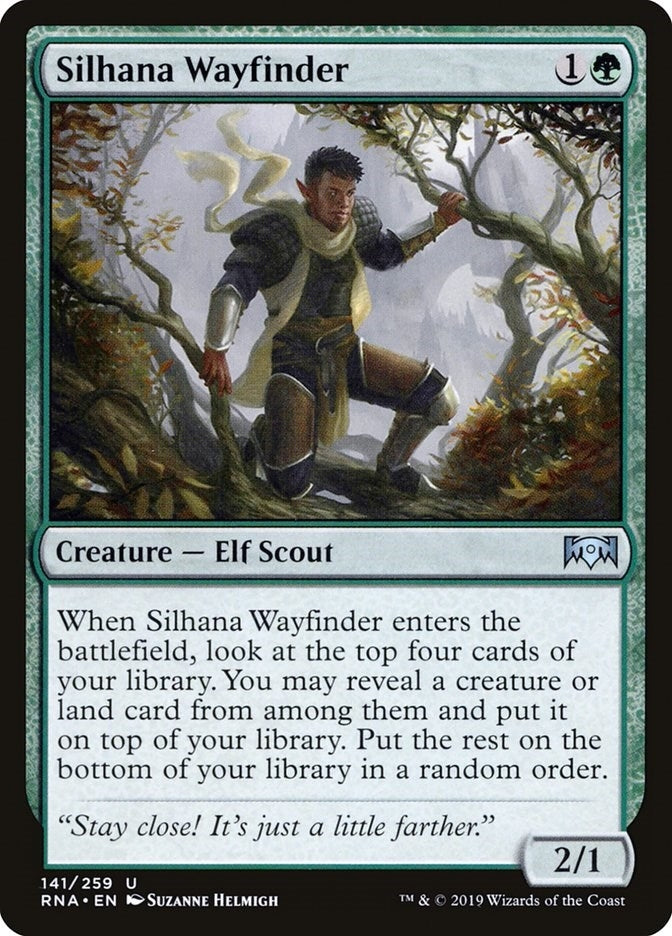 Image for Silhana Wayfinder (141) [Ravnica Allegiance] - Magic: The Gathering