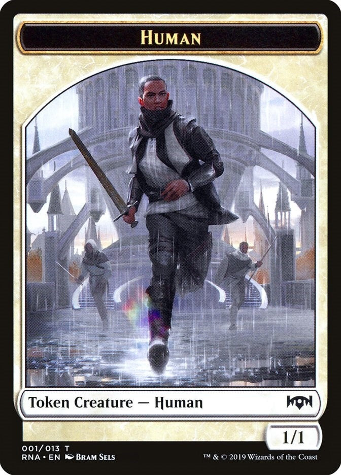 Image for Human Token (1) [Ravnica Allegiance] - Magic: The Gathering