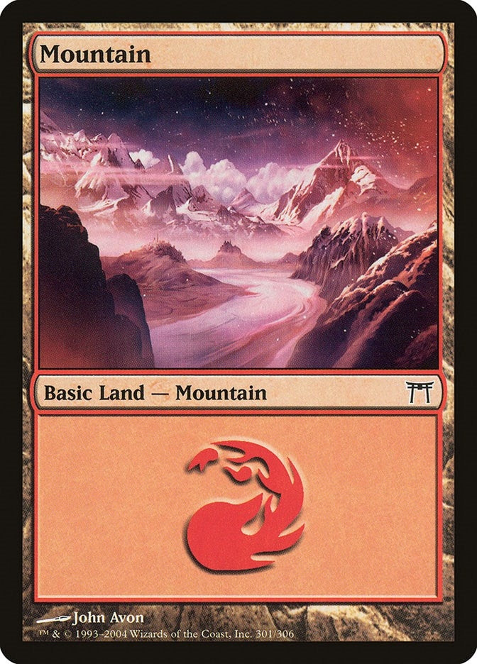 Image for Mountain (301) (301) [Champions of Kamigawa] - Magic: The Gathering