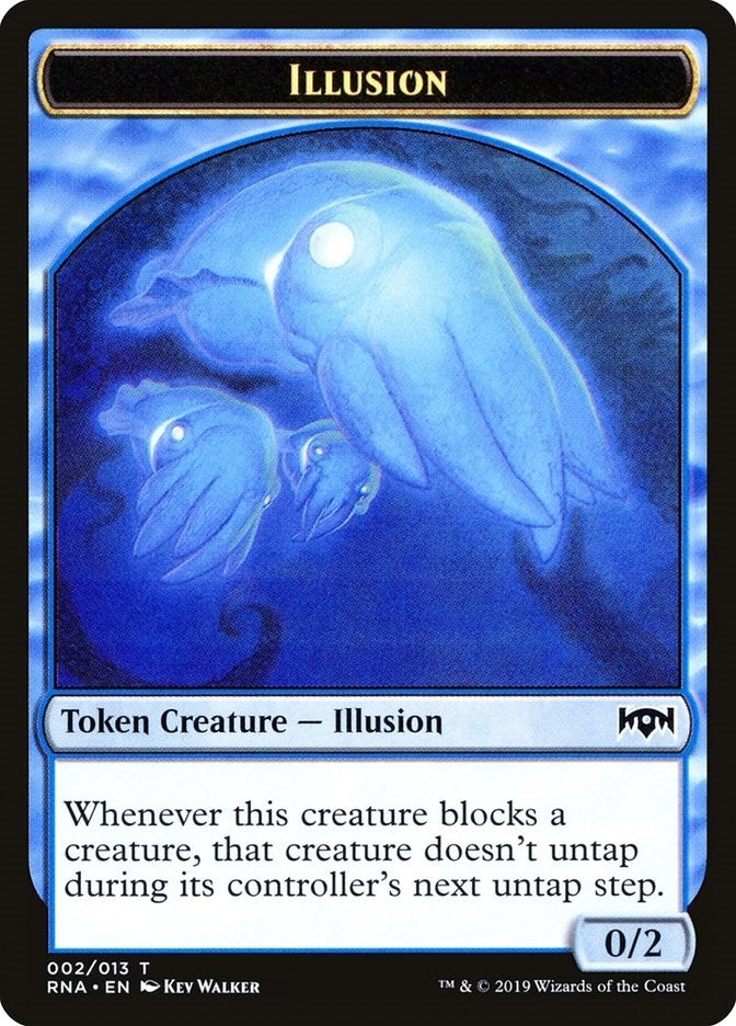Image for Illusion Token (2) [Ravnica Allegiance] - Magic: The Gathering