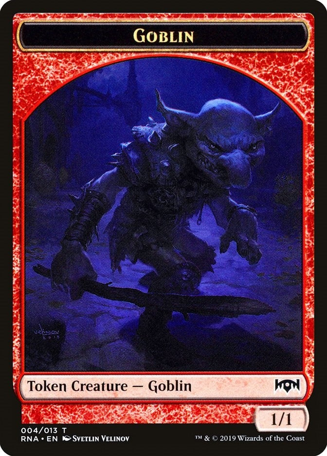 Image for Goblin Token (4) [Ravnica Allegiance] - Magic: The Gathering