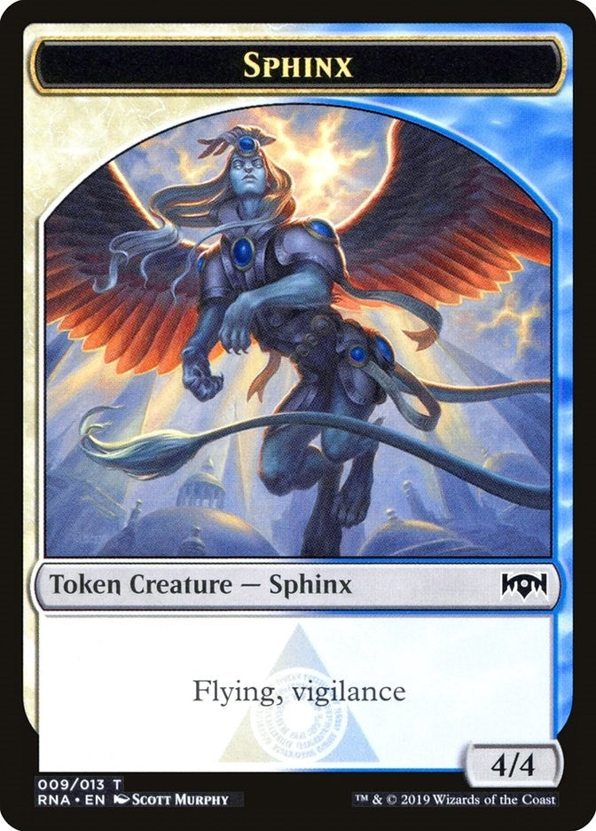 Image for Sphinx Token (9) [Ravnica Allegiance] - Magic: The Gathering