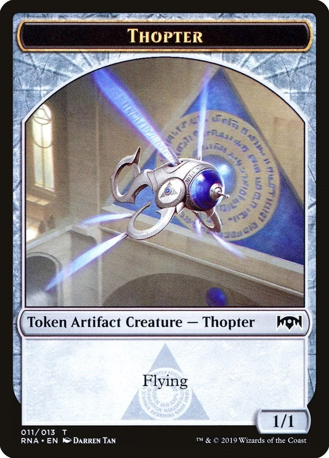 Image for Thopter Token (11) [Ravnica Allegiance] - Magic: The Gathering