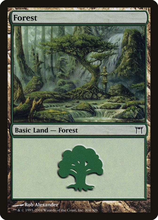 Image for Forest (304) (304) [Champions of Kamigawa] - Magic: The Gathering
